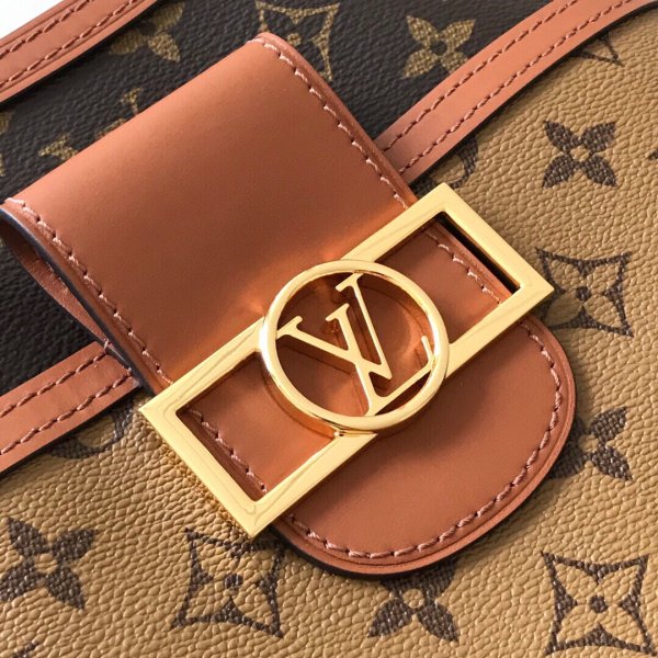 Louis Vuitton Replik Hobo Dauphine Pm Monogramm In M Brown