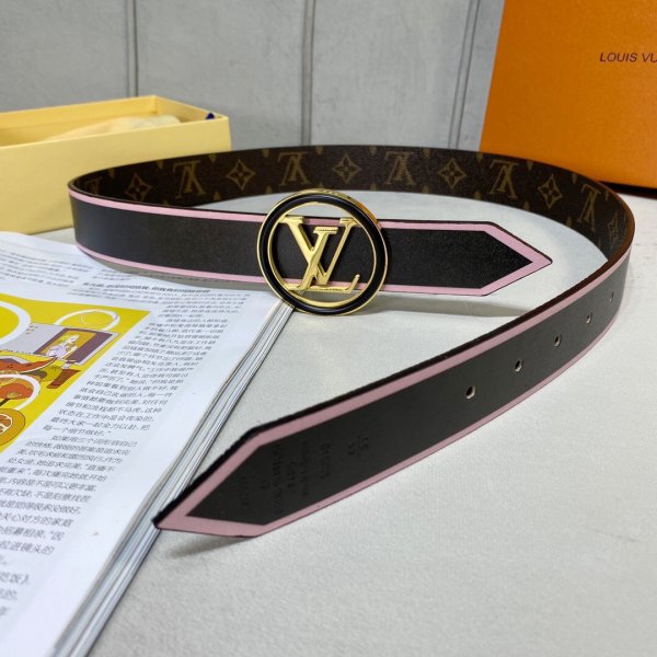 Replik Louis Vuitton rund 35 mm Gürtel Luxus Replica Handtaschen